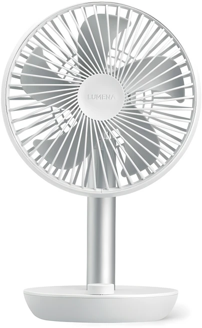 루메나 무선 탁상용선풍기 FAN-STAND3Z, 스카이 화이트