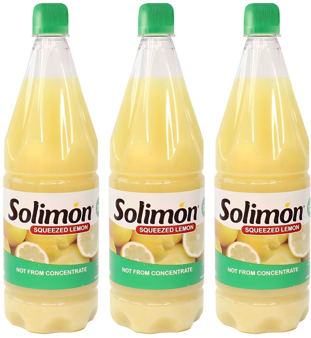 솔리몬 스퀴즈드 레몬즙, 990ml, 3개