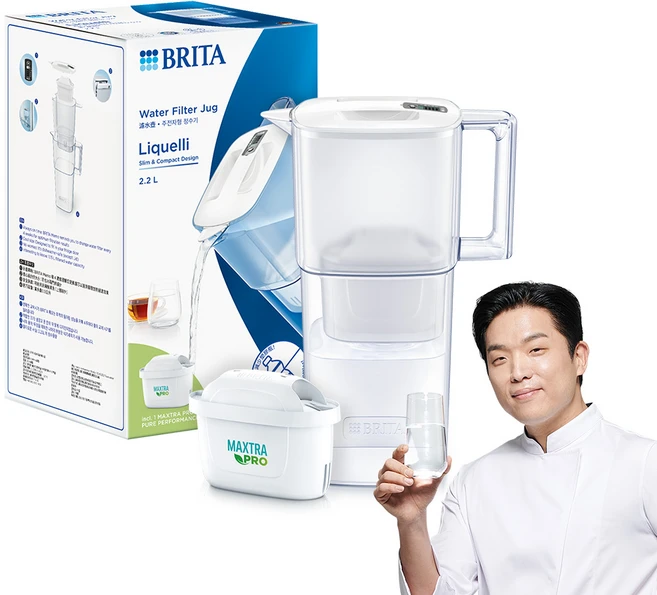 브리타 정수기 + 한국형 필터 리켈리 고객직접설치 2.2L