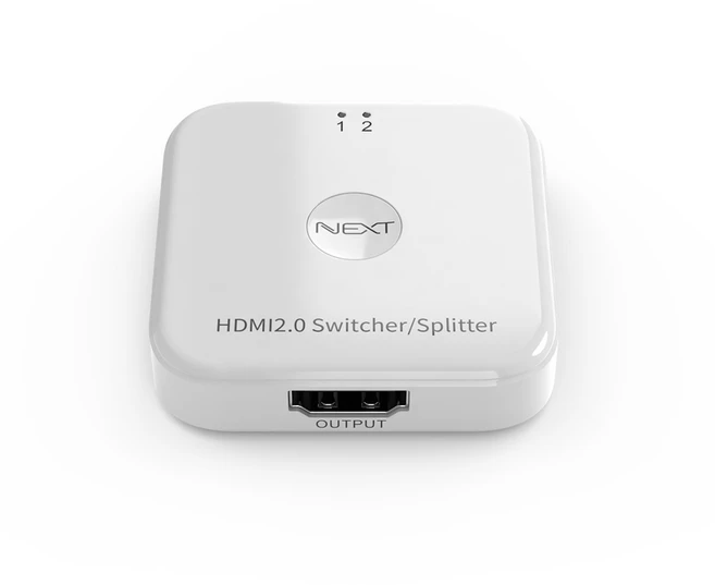 넥스트유 4K HDMI2.0 양방향 선택기 NEXT-3412SW4K, 혼합색상, 1개