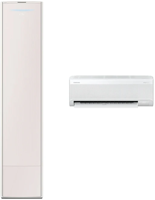 삼성전자 62.6㎡ + 18.7㎡ BESPOKE AI 무풍콤보 갤러리 홈멀티형 에어컨 + 리모컨 세트 AF80F19D24CRZ 방문설치, 매립배관형