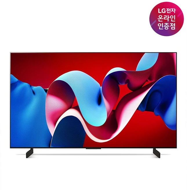 LG전자 LG 올레드 evo 게이밍 TV OLED42C4ENA 105cm, 스탠드형