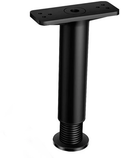 아이베란다 침대보강 조절발 가구다리 길이조정 발통, C(150-250mm), 1개, 블랙