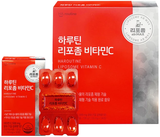하루틴 리포좀 비타민C 1100mg, 180정, 1개