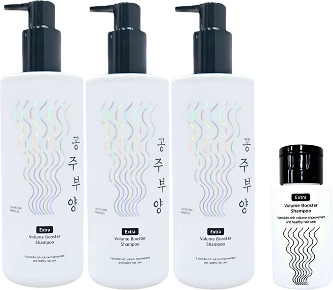 가히 공주부양 샴푸 볼륨 탈모 공중부양 가희 500ml 3개+30ml 1개