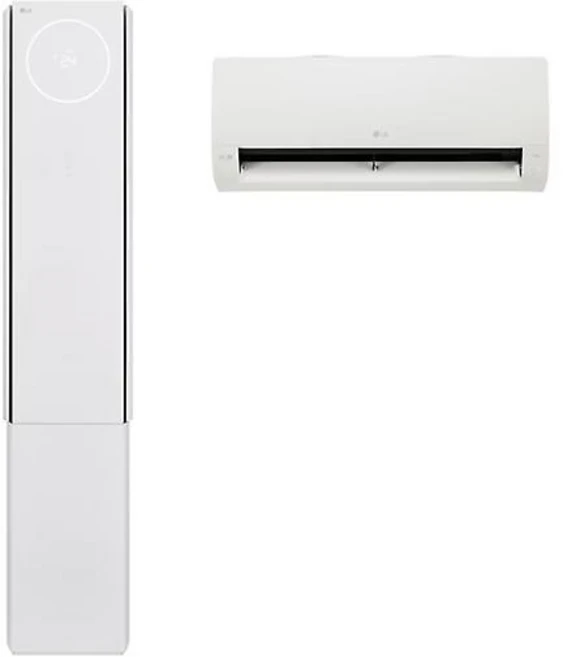 LG 휘센 오브제컬렉션 뷰I 에어컨 2in1 일반배관 FQ18FV3EB2, 단품, 일반배관형