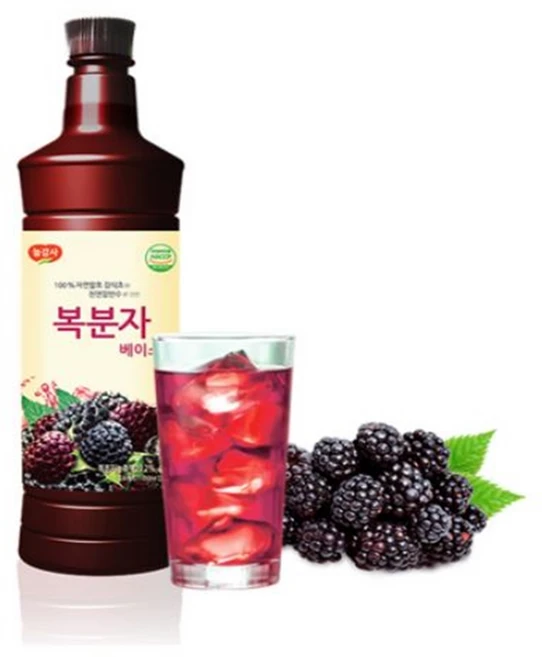 광야식품 복분자 베이스 970ml, 3개