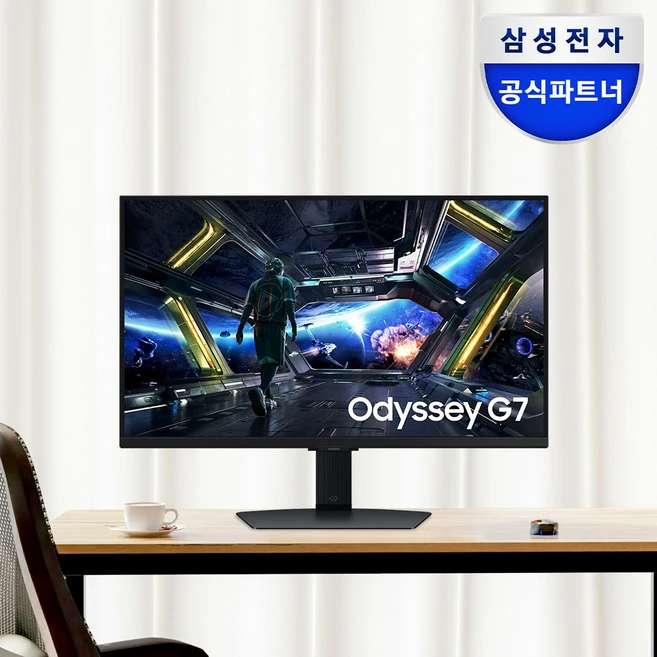 삼성 오디세이 G7 4K UHD IPS 144Hz 게이밍 모니터, 오디세이 G7 S27DG700, 68.4cm