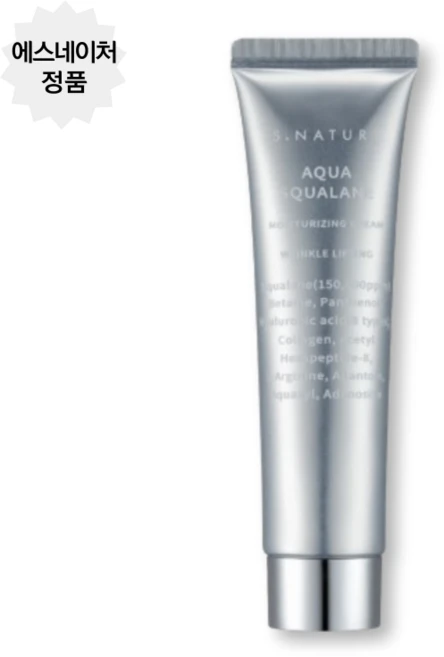 에스네이처 아쿠아 스쿠알란 수분크림, 80ml, 2개
