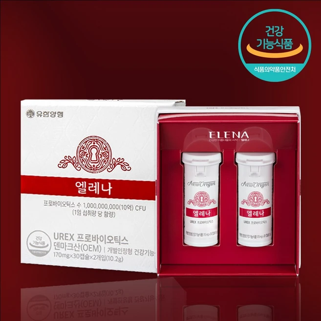 엘레나 유산균, 60정, 1개
