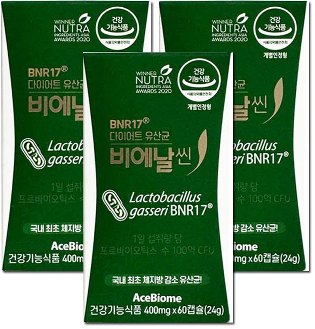 비에날17 비에날씬 다이어트 유산균 캡슐, 60정, 3개