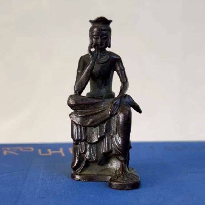 자비희사 반가사유상 불교 굿즈 부처님 불상, 황동색