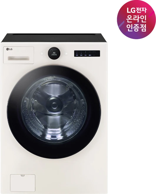 LG전자 트롬 오브제컬렉션 세탁기 FX25ENR 25kg 방문설치, 네이처 베이지
