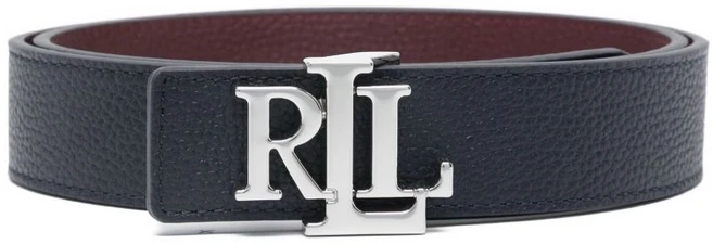 폴로랄프로렌 로고 장식 레더 벨트