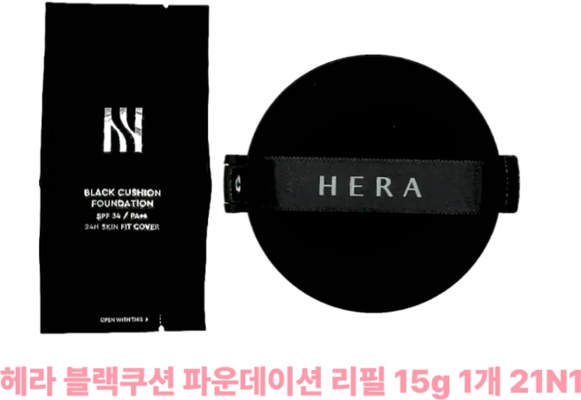 HERA 블랙쿠션 리필 15g (옵션), 21N1호, 1개