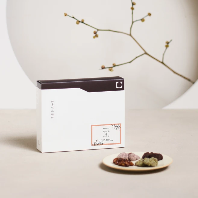 여섯별이야기 호두정과 호두강정 답레품 미니세트, 5개, 60g