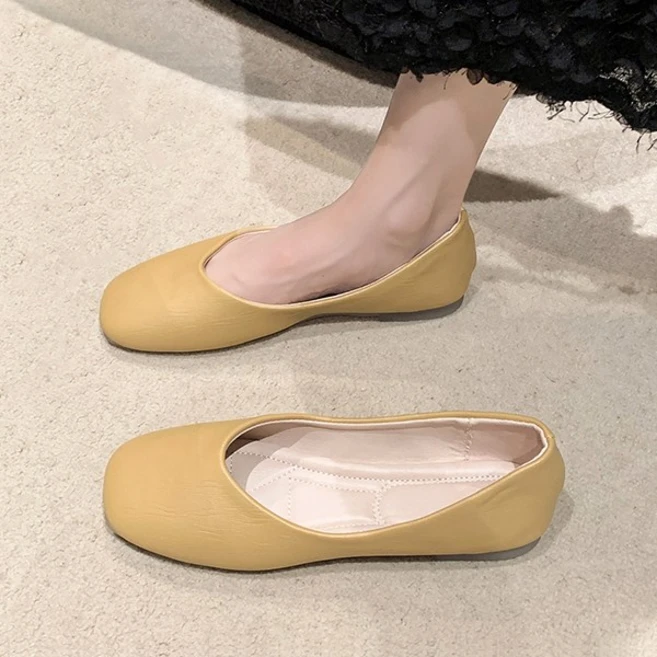 Modern Fashion 여성 발편한 로퍼 정장 구두 플랫 슈즈 L57