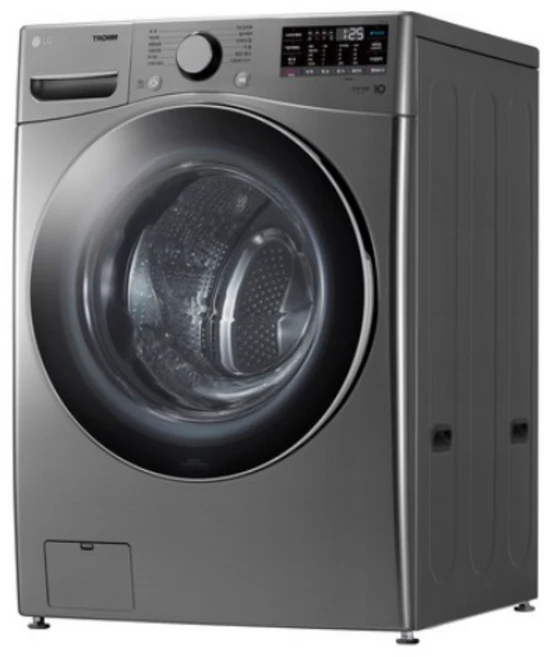 LG전자 트롬 드럼세탁기 24kg 방문설치, Stainless Silver, F24VDSP