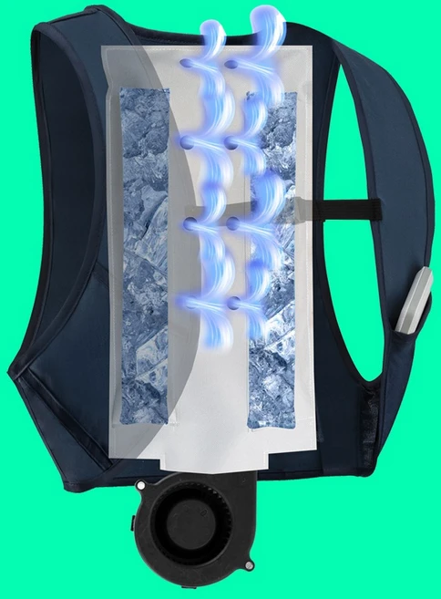 씨앤아이 아이스조끼 얼음조끼 쿨링조끼 선풍기조끼 냉풍조끼