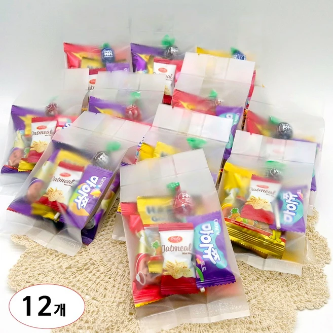 제이아트 심플간식 답례품, 1개, 심플간식12봉