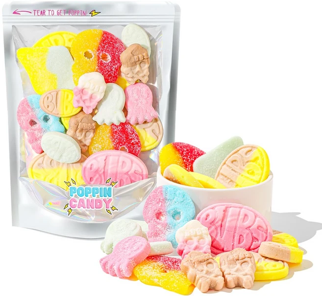BUBS MIX 스웨디시 젤리 스웨덴 캔디, 1개, 180g