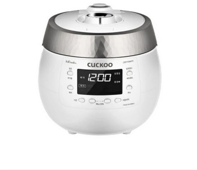 쿠쿠 화이트스톤 전기압력밥솥 풀스텐 6인용 CRP-R069FP/FS, 색상: 화이트실버