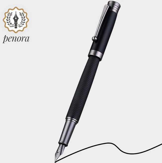 페노라 입문용 만년필 블랙, EF