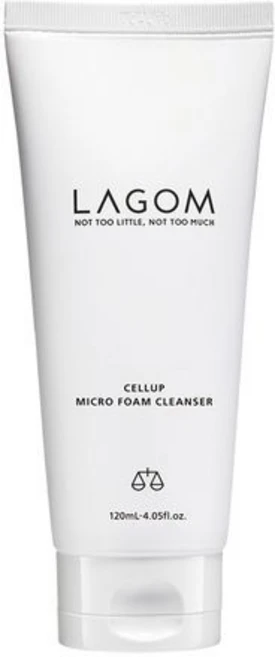 라곰 셀럽 마이크로 폼클렌저 LAGOM CELLUP MICRO FOAM CLEANSER, 120ml, 1개