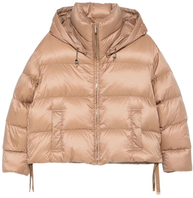 막스마라 후드 패딩 재킷