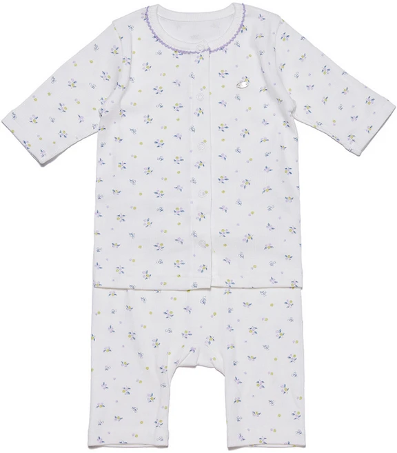 밍크뮤 베리 뱀부 봄 7부 내의 or 우주복 12개월