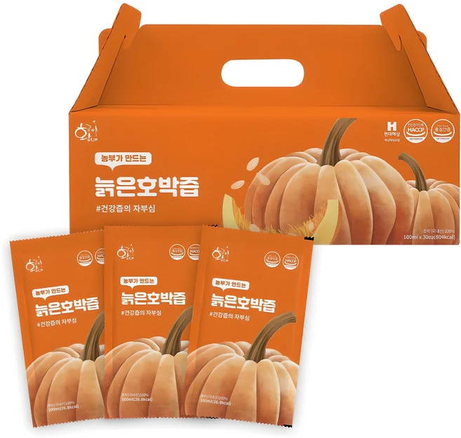 황금이네 국내산 늙은 호박즙, 3L, 1개