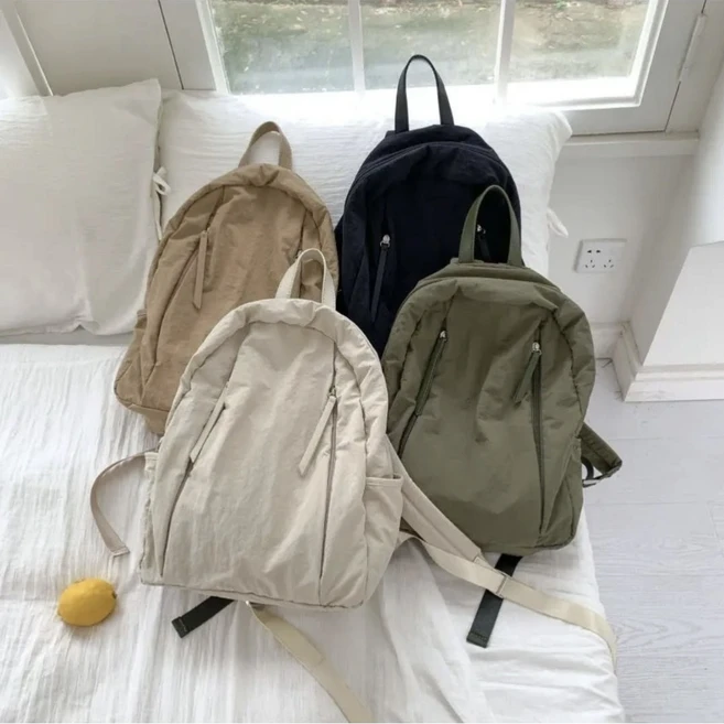 [당일발송] 에르노 텀블러백팩 나일론백팩 여행가방 여자 데일리백팩 4color