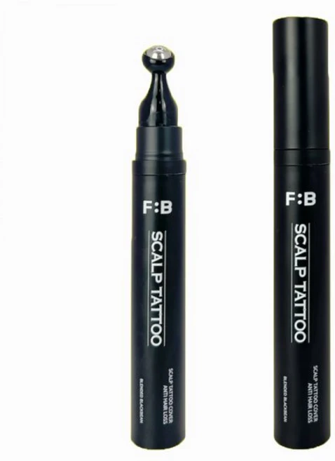 포뷰트 두피 타투 블랙 15g 정수리 커버 두피타투 cosmetic, 포뷰트 두피 타투 블랙 15g 정수리 커버 두피타투 c