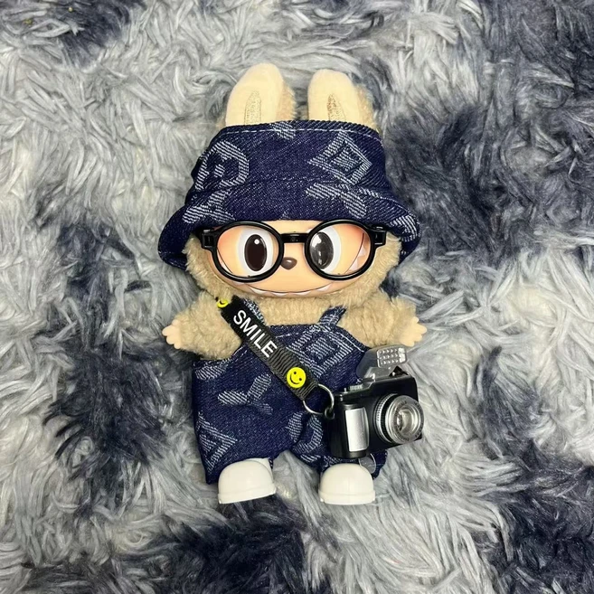 라부부 인형옷 팝마트 Labubu 인형 의상세트 라부부 코디 액세서리 1 2 3세대 통용 (인형 미포함), 14, 1개