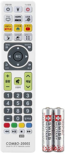 TV리모컨 ZE40DUHTC T391C SK404 3200T61K2016 SH43-QE1 SONY T-VIEW 호환(설정후 사용가능), C0M-2000S, 1개