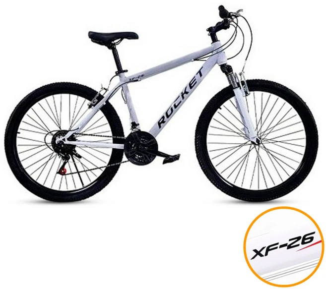 닥터바이크 26인치 MTB 자전거 XF-26S 21단 26인치, 1개, 66.4cm, 화이트