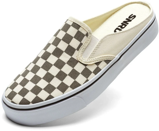 SNRD 뮬 슬립온 블로퍼 스니커즈 캔버스 단화 SN628