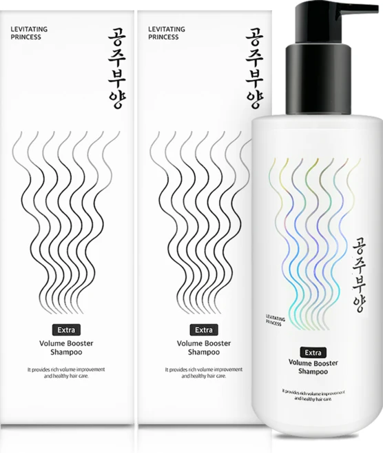 (2개) 가히 공주부양 샴푸 볼륨 부스터 엑스트라 공중부양 500ml, 2개