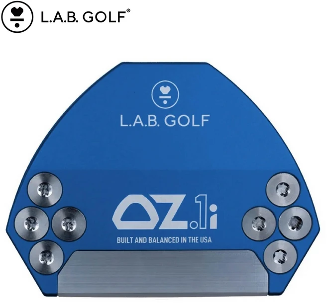랩골프 2025 LAB OZ1i 블루 제로토크 퍼터, 34도