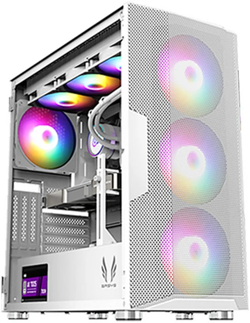 쥐씨 라이젠7 7800X3D 공냉 그래픽카드는 따로 반본체 조립컴퓨터