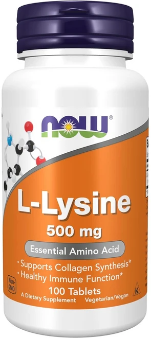 나우푸드 L-라이신 500mg 타블렛, 100정 1개, 1개