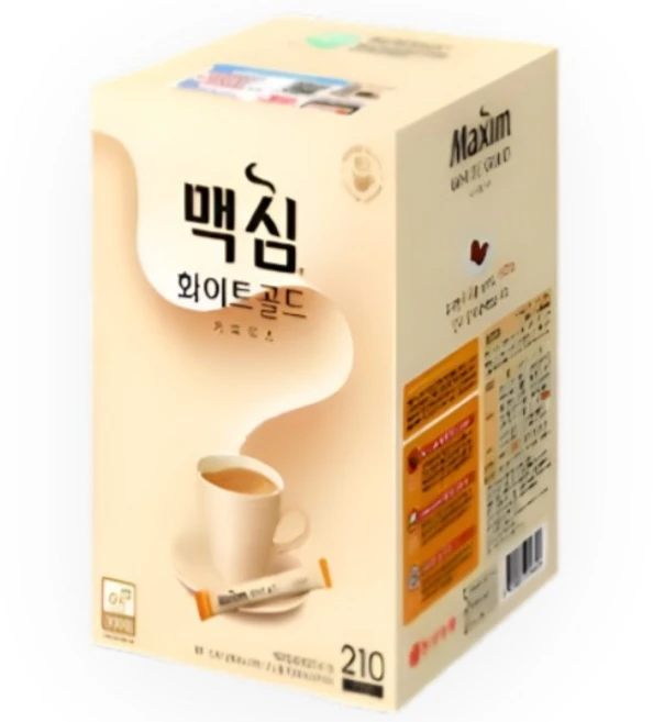 동서 맥심 화이트골드믹스 210T, 2457g, 210개입, 1개