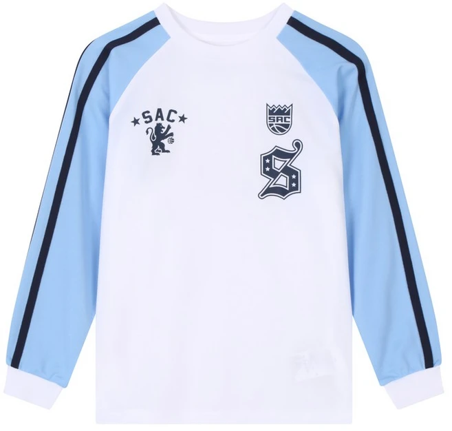 NBA키즈 NBA SAC 폴리메쉬 나글란 티셔츠 K233TS130P