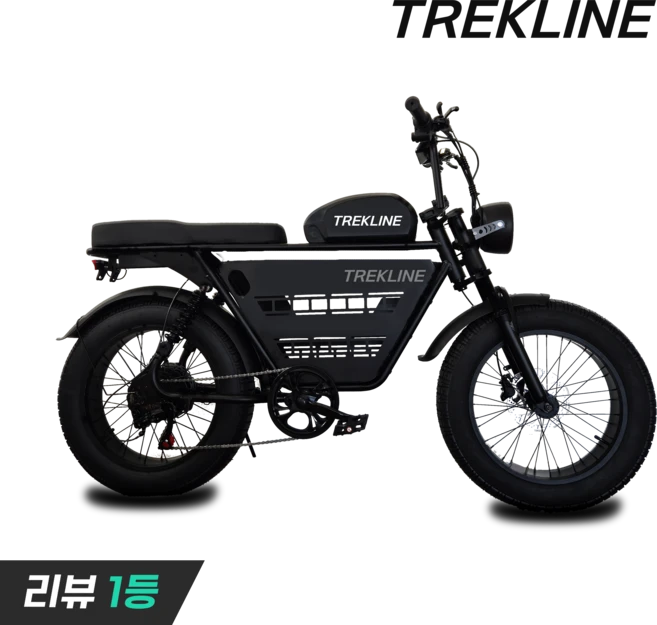 트랙라인 자토바이 전기 팻바이크 MTB 전기자전거 출퇴근용 배달용, 스틸, S2 표준