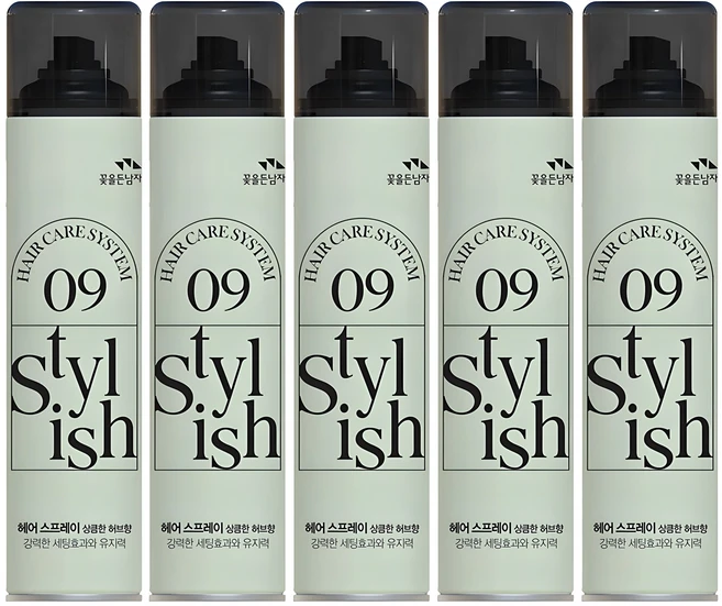 꽃을든남자 헤어스프레이 상큼한허브향, 300ml, 5개