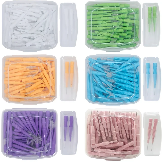 메디메이트 치간칫솔 i형 E-PACK 100P + 2P케이스, 0.4mm, 1개, 100개입