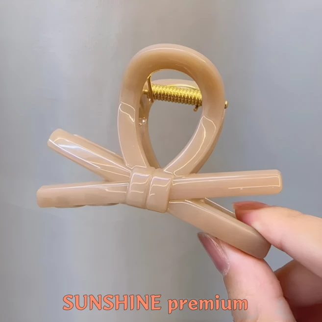 SUNSHINE 프이미엄 X포인트 올림머리 헤어 집게핀 8cm