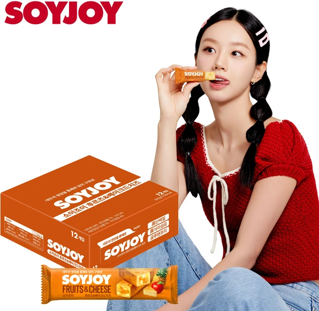 소이조이 후르츠&베이크드치즈 고단백질 고식이섬유 글루텐프리, 360g, 1개