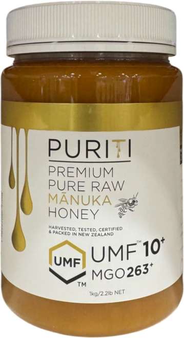 PURITI 마누카 허니 (꿀100%함유) 코스트코 벌꿀 UMF10+등급, 1개, 1kg