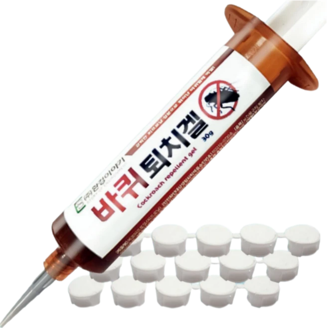 바퀴벌레약 바퀴퇴치겔 30g 바퀴벌레퇴치 퇴치법 없애는법 약국 바퀴약, 1개